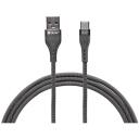 Tracer USB кабель TRAKBK47487, 1м, 48Вт, 2.4А, 480Mbit/s, USB A, USB Type-C, серый