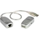 Aten USB Cat 5 pikendaja UCE60-AT, 60m, 12Mb/s, 1xUSB A Male, 1xRJ-45 Female, 1xUSB A Female, 1xRJ-45 Female