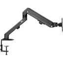 Maclean monitori hoidik MC-906, 17" - 27", 7 kg, k&auml;sitsi k&otilde;rguse reguleerimine, VESA 75 x 100 mm, must