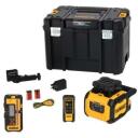 Dewalt P&ouml;&ouml;rdlaser Li-Ion DCLE15211R-QW, 600m, 2.2mm @ 30m, 40h aku t&ouml;&ouml;aeg, IP66, ergonoomiline k&auml;epide