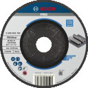 Slīpē&scaron;anas ripa metālam Standard 125X22X6 mm, Mazām leņķa slīpma&scaron;īnām PRO METAL SLĪPRIPA, 2608603182, BOSCH