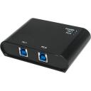 Logilink USB 3.0 komutators UA0216, 2 x SuperSpeed USB 3.0, 5000 Mbit/s, melns, plastmasa, RoHS