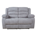 Dīvāns - reglaineris MALINA 2-vietīgs, gaiši pelēks 13868