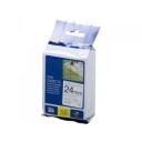 Brother TZe-S251 laminēta līmlente, 8 m, 2.4 cm, melns uz balta, termiskā pārnese, ekstra stipra līme