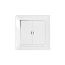 L&uuml;liti STILJ z / a, 2 klahvi, indikaatoriga, valge BYLECTRICA