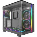 Montech Korpus KING 95 PRO (B), 2x140mm &scaron;oninės ventiliatoriai, 1x120mm galinis ventiliatorius, 8x2.5" HDD, 5x3.5" HDD