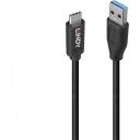 Lindy USB 3.2 Type A į C kabelis 36972 1.5m, 10Gbps, GRS, 1x USB 3.2 Type A Male, 1x USB 3.2 Type C Male