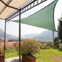 Kolmnurkne varjutusvõrk SUNSHINE KIT 3x3x3m, roheline 1A120340