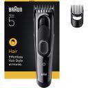 Braun matu griezējs HC5510, 9 garuma soļi, 50 min, NiMH, melns