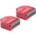 Shelly 1PM Gen4 1PMGen42Pack, līdz 100 m, 20 uzdevumi, 8 MB atmiņa, sienas stiprinājums, 110&ndash;240 V~