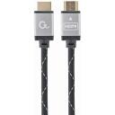 Gembird HDMI-HDMI kabelis 5m CCB-HDMIL-5M, 4K UHD 30Hz, auksiniai jungtys, patvarus, Ethernet
