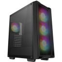 Deepcool CC560 MESH V2 корпус R-CC560-BKAMA4-G-2, 2xUSB 3.0, 1x разъем для наушников/микрофона, 7 слотов расширения, RGB