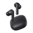 QCY Buds T43 ENC TWS bezvadu austiņas Bluetooth 5.3 Active Noise Cancellation (ANC) 10 mm dinamiskie draiveri līdz ~7 st ar vienu uzlādi un līdz ~35 st ar uzlādes futrāli zema latentuma režīms līdz 68 ms IPX4 ūdens izturība skārienvadība USB-C uzlāde pelēks