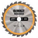 Saeketas 250x30mm 24T DEWALT