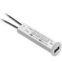 Bekontaktis jungiklis baltas, 12V DC; AE-WBBUNI-10DIM GTV