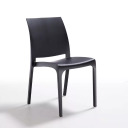 Dārza krēsls Volga BICA 163004 46x54x80cm melns