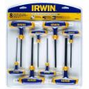 Irwin T-kujuline kuusnurks&otilde;rmev&otilde;tmete komplekt T10771, 2.0mm, 2.5mm, 3.0mm, 4.0mm, 5.0mm, 6.0mm, 8.0mm, 10.0mm