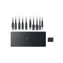 Razer dokstacija Chroma RC21-02290100-R3EK, 1x USB-C 3.2 Gen 2, 2x USB-A 3.2 Gen 2, 1x Gigabit Ethernet, 3x Thunderbolt 5