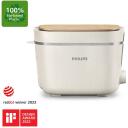 Philips Toaster HD2640/10 830 W, 2 slotai, Plastikas, 8 rudos lygiai, At&scaron;ildymo funkcija, Pakartotinio &scaron;ildymo funkcija, Be BPA