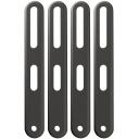 Sbox VESA-V2 adapteris, VESA-V2, 32''-55'' / 81 cm - 140 cm, 30kg, VESA 100x100 līdz 300x300, VESA 200x200 līdz 400x400, melna