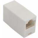 Sbox INLINE-CUPLER/R, RJ-45 F, RJ-45 F, Cat 5e, balta
