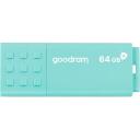 Goodram Pendrive UME3 Care UME3-0640CRR11, 64GB, USB 3.0, lugemise kiirus 60MB/s, kirjutamise kiirus 20MB/s, antibakteriaalne