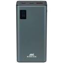 Rivacase Power Bank VA1022, 20000 мАч, 22.5W, ЖК индикатор, металлический корпус, SCP, PD, QC3.0