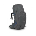 Kuprinė Aether Plus 70, Osprey, 0843820110135, 70L, 2.6kg, 420D High Tenacity Bluesign Nylon, ECLIPSE GREY
