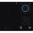 Electrolux gāzes-indukcijas plīts KDI641723K, 590x520mm, 2 indukcijas zonas, 2 gāzes degļi, 1800/2800W x 2, 1900W, 2700W