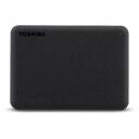 Toshiba V&auml;line k&otilde;vaketas Canvio Advance HDTCA20EK3AA, 2000 GB, 2.5", USB 3.2 Gen1, must, parooli autentimine