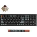 Keychron клавиатура V6U-D3 8000 Гц, Bluetooth 5.3, RGB LED, 4000 мАч, 660 ч времени работы, PBT клавиши, горячая замена