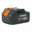 Battery  DABT 5021Li DAEWOO, Li-Ion, 21V, 5.0Ah, yes