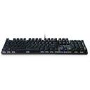 Mediarange Klaviatuur MRGS101-UK, 104 nuppu, 14 RGB v&auml;rvi režiimi, QWERTY (UK), USB, mehaaniline, veekindel