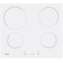 Candy | Hob | CH64CCW | Vitroceramic | Number of burners/cooking zones 4 | Touch | White