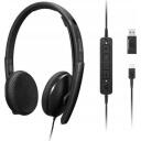Lenovo Juhtmega k&otilde;rvaklapid 4XD1M45626, 137g, 1.8m, 86dB, 32&Omega;, 20-20000Hz, USB Type C, sisseehitatud mikrofon