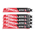 METĀLS: IZTURĪGI TORCH&trade; AR NITRUS KARBĪDU&trade;, TCT TORCH NITRUS 150 X 10 - 5 PC, 48006551 MILWAUKEE