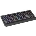 Genesis THOR 230 klaviatūra NKG-2108, bezvadu, Outemu Silent Lemon, RGB, 25 apgaismojuma režīmi, 3000 mAh akumulators
