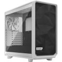 Fractal Design Datora Korpuss Meshify 2 Lite FD-C-MEL2A-04, EATX, Balta/Melna, 2xUSB 3.0, 4x2.5'', 2x3.5'', Stikla sānu panelis