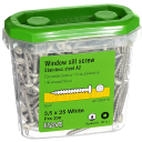 Skrūves palodzēm baltas 3,5X25 A2-200gab. 590512 ESSVE