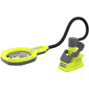 LED lampa ar palielinamo stiklu, lupa 18V RML18-0 RYOBI