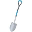 Haterra Aia labidas 9136072, 110.5x21.5x9.5cm, 2.4kg, metall, metall/plastik, 215mm