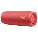 Qcy SP7 bezvadu skaļrunis SP7 red, 10W + 30W, 14h, IPX7, Bluetooth 5.4, RGB apgaismojums, TWS