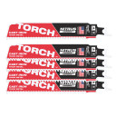 METĀLS: IZTURĪGI TORCH&trade; AR NITRUS KARBĪDU&trade;, TCT TORCH NITRUS 150 X 8 - 5PC, 48005561 MILWAUKEE