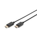 Digitus DisplayPort kaabel, AK-340100-100-S, 10m, must, DisplayPort Male, DisplayPort Male