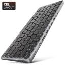 AXAGON | HMC-KB keyboard USB-C 5Gbps with HUB, microSD/SD, 3x USB-A, HDMI 4K/60Hz, PD 100W | HMC-KB-CRL