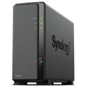 Synology NAS хранилище башня DS124, CPU Realtek RTD1619B, 1 RJ45, 2 USB 3.2, 1 ГБ памяти, EXT4, DDR4, 1 диск/отсек, 10.69 Вт