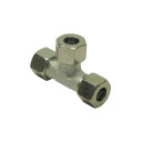 T formos jungtis KARCHER 6.386-269.0 cinkuotas plienas 16 mm vamzdžiams