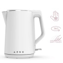 Electric kettle 2200W 1.5L double-wall design Strix thermostat auto power-off dry-boil protection AEK0002 Aeno