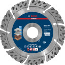Dimanta griešanas disks EXPERT MULTI MATERIAL, ilgmūžīgs, 125 mm, 2608900660, BOSCH