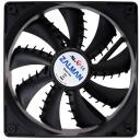 Zalman Ventilaator ZM-F3(SF) 120mm, 1200 RPM, 125 g, 12 V, 20 dB, 23 dB, 1 ventilaator, Must